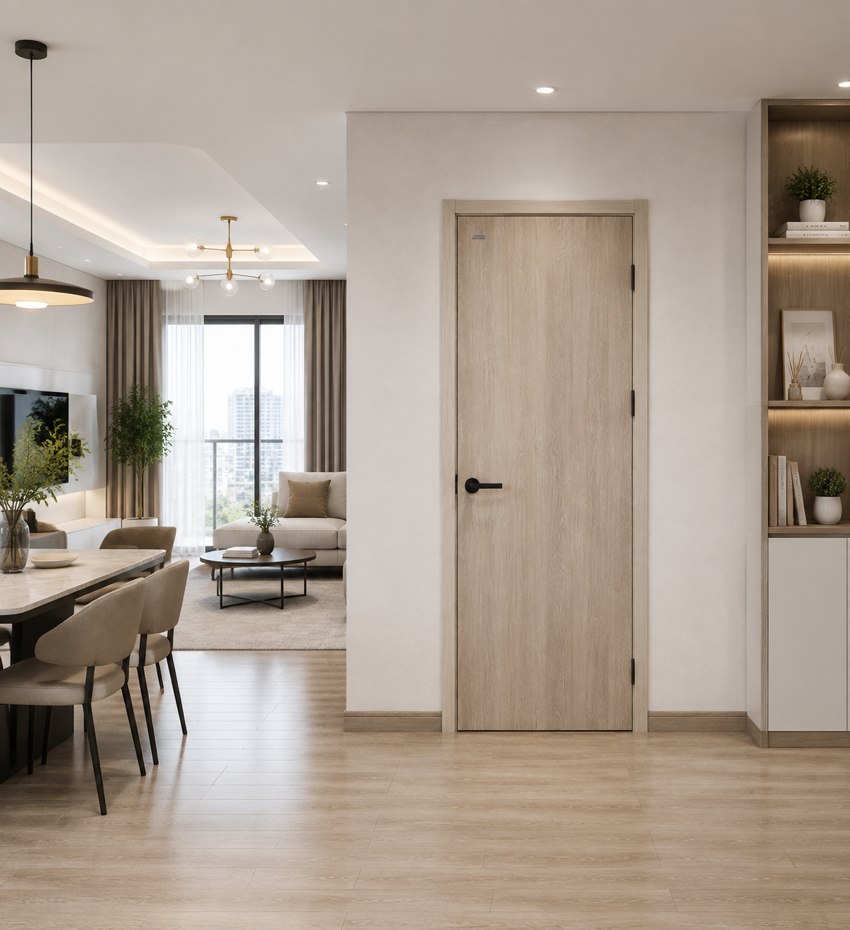 Cửa phòng WPC - Ảnh 2